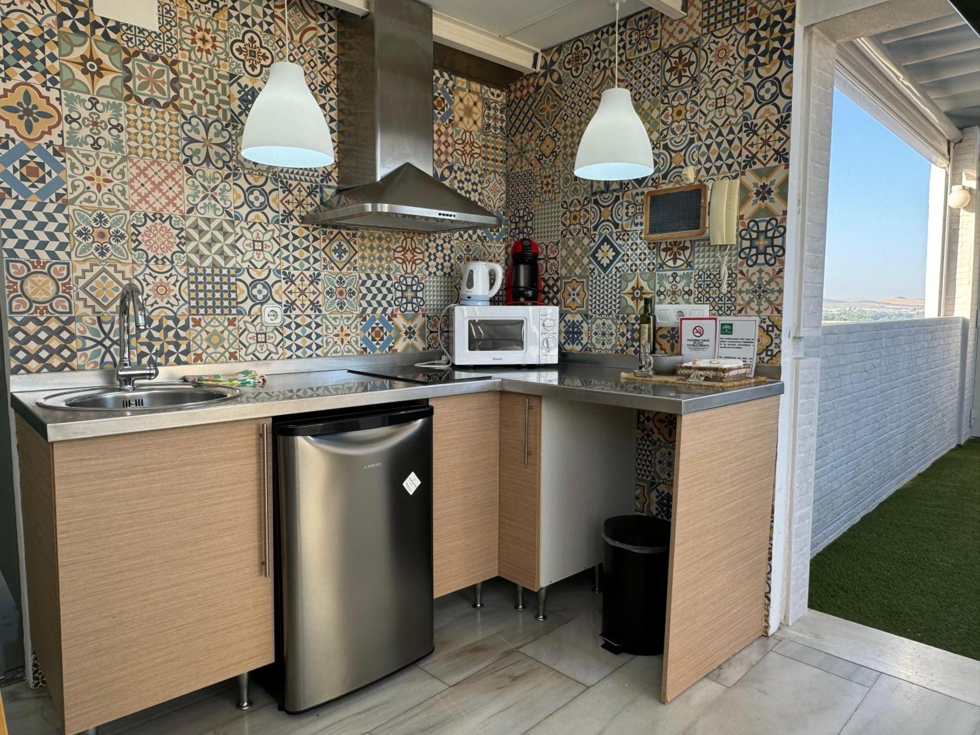Апартаменты Atico De La Sultana Con Terraza Privada Кордова Экстерьер фото